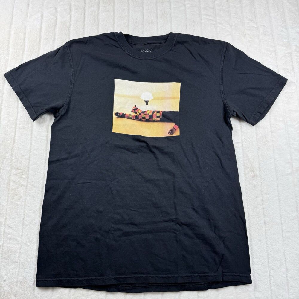 Harry Styles One Night Only New York T-Shirt Adult M Black Double Sided Print